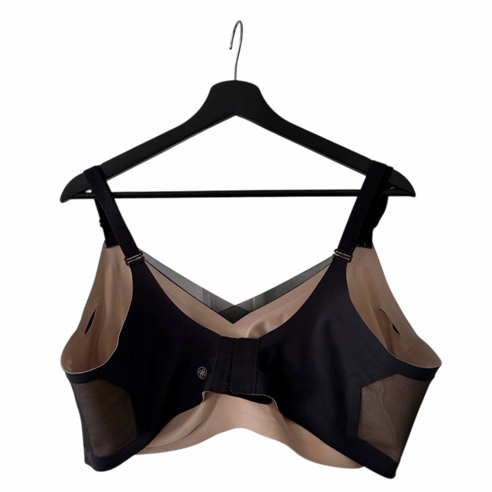 Honeylove Crossover Bra Black 2X - Picture 3 of 4